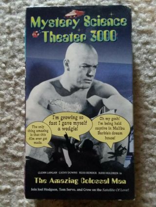 Mystery Science Theater 3000 :the Colossal Man (rare/recalled Mst3k Ep)