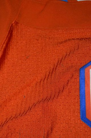 Florida Gators Football Game Issued Worn Nike Orange Alternate Jersey RARE 6
