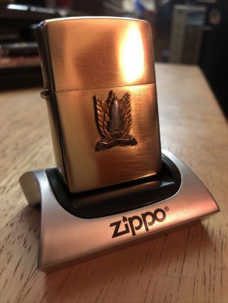 Rj Reynolds Camel Employee Zippo Lighter 25 Years Of Service 10k Gold Rare