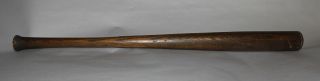 Antique Vintage Early 20th Century Unmarked Wood Baseball Bat 35 "