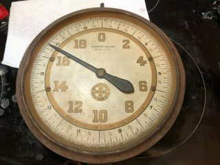 Antique John Chatillon & Sons Hanging Store Scale - No Tray