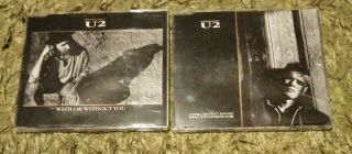 U2 Joblot 2 Rare Cd Singles From 1987 With Or Without You / Still Haven 