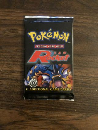 Pokemon Tcg Team Rocket 1st Edition Booster Pack Factory And Unweighed