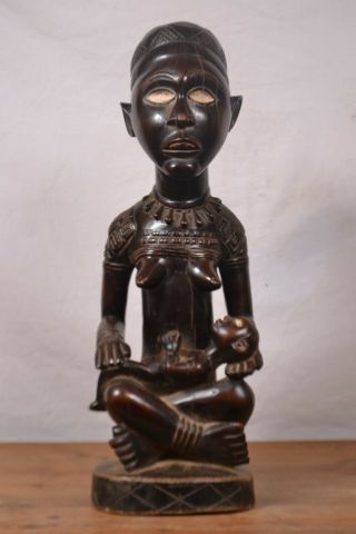 African Tribal Art,  Rare Yombe Statue From D R C.