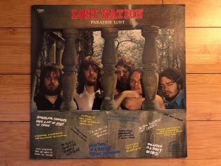 Lost Nation ‎– Paradise Lost 1970 Rare Earth Rs518 Jacket Nm - Vinyl Vg