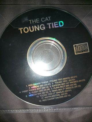 The Cat Toung Tied Red Dwarf Rare Cd 