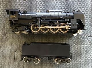 Ktm Adachi Ho Brass Japanese National Railway Jnr D62 Steam Locomotive Rare