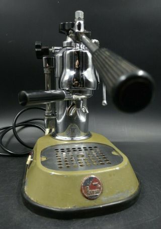 Rare Vintage La Pavoni Lever Espresso Machine Dated 1973 Italy Italian