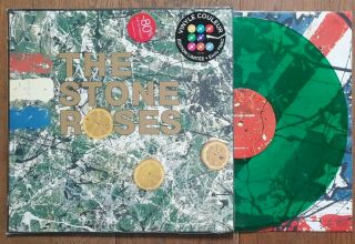 The Stone Roses Rare Green Vinyl 2014 Official French Issue Embossed Cover