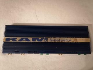 Signat Ram Bo Limited Edition 6 - Channel Car Amplifier Old School Amp Very Rare
