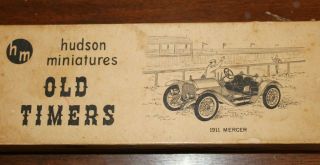 Hudson Miniatures 1911 Mercer Raceabout 1/16 Scale Kit Unbuilt