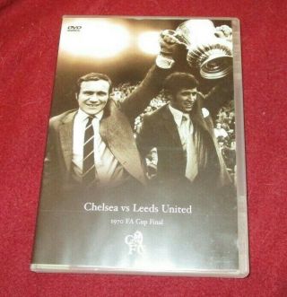 Chelsea Vs Leeds United 1970 Fa Cup Final Rare Uk Import Dvd Pal Football/soccer