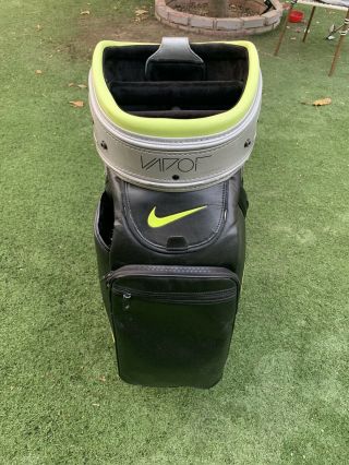 RARE Nike Vapor Tour Staff Golf Bag w/ Rain Cover 3