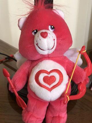 Vintage Care Bears “all My Heart Bear” 8” 2005 Cupid Valentines Day Very