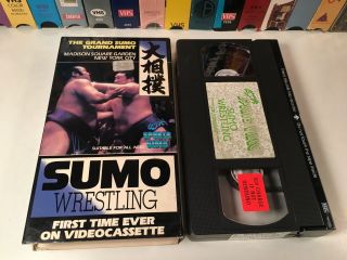 Sumo Wrestling - The Grand Sumo Tournament Rare Vhs 1985 Documentary Konishiki