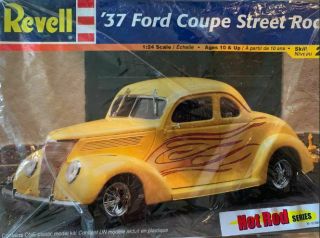 1937 37 Ford Coupe Street Rod 1/25 Revell Niob ▓rare▓ Rat Rod Sled Deuce