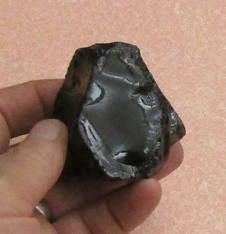Mineral Specimen Of Gilsonite (hydrocarbon) From Bonanza,  Utah