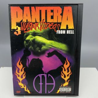 Rare & Oop Pantera: 3 Vulgar Videos From Hell Music Metal 1999 Explicit