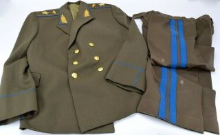 Rare Ussr Russian Soviet Airforce Marshal Dress Uniform
