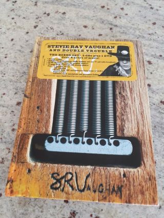 Stevie Ray Vaughan - Srv - The Boxed Set - 3cd,  Dvd Rare Oop