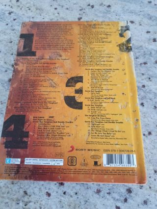 STEVIE RAY VAUGHAN - SRV - THE BOXED SET - 3CD,  DVD RARE OOP 2