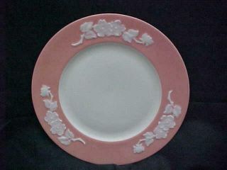 Set Of Five Rare Lenox Coral Apple Blossom Dinner Plates (green Backstamp) - -