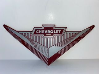 Vintage Chevrolet Dealer Sign; Original; Rare Masonite; 1930’s To 1950’s