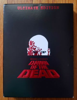 Dawn Of The Dead: Ultimate Edition Dvd,  2004,  4 - Disc Set,  Anchor Bay,  Oop Rare