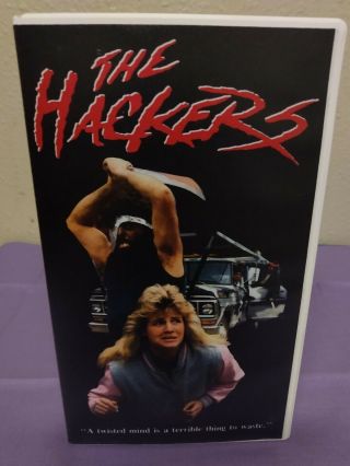 The Hackers Vhs Tape Camelot Studios Infinitely Rare Sov Horror 1988