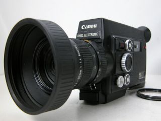 Tested/working Pro Canon 8 814xl Movie Camera W/rare Slow Motion Feature