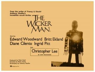 Rare 16mm Feature: The Wicker Man (edward Woodward / Christopher Lee) Horror
