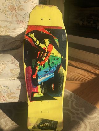 Vintage Christian Hosoi Hammerhead 80s Skateboard Deck Santa Cruz Rare Natas