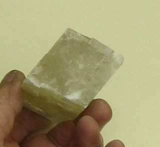 MINERAL SPECIMEN OF A CALCITE RHOMBOHEDRON FROM OTTAWA CO. ,  OK,  EX.  BOODLE LANE 2