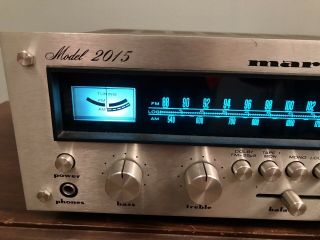 Vintage Marantz Stereophonic Stereo Receiver Rare 5 Button Model 2015 2