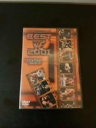 Best Of The Wwf 2001 Viewers Choice (dvd) Rare