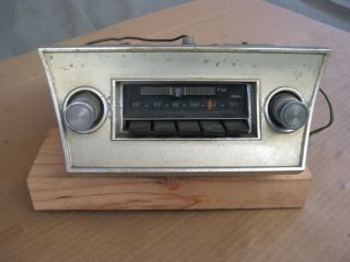 1966 / 1967 Chevelle Am/fm Radio Rare 986529