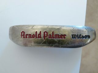 Wilson Arnold Palmer 1962 Heel Shafted 35.  5 " Right Handed Blade Putter Rare