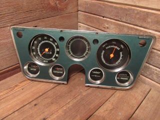 1967 - 72 Chevy Gmc Truck Dash Cluster Speedometer Fuel Gauge