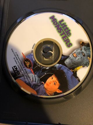 Little Monsters (DVD,  2004) Rare OOP Fred Savage Howie Mandel Region 1 MGM VG 3