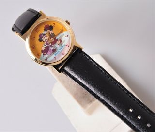 Minnie And Mickey Mouse Happy Holidays Watch