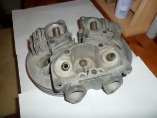 Vintage Bsa A7 /a10 Competition Alloy Cylinder Head Big Valve Twin Carb Rare