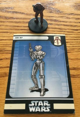 Hk - 47 Star Wars Miniatures Champions Of The Force 57 Very Rare