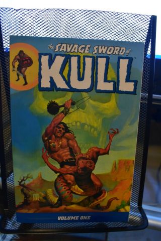 The Savage Sword Of Kull Volume 2 Dark Horse Deluxe Tpb Rare Oop Conan Thomas