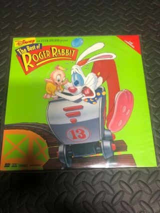 The Best Of Roger Rabbit (disney,  1996) Laserdisc - Uncut - Uncensored - Rare