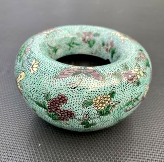 A Very Rare 18th Century Chinese Famille Vert Water Pot