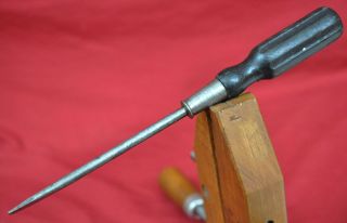 Antique Stanley Hurwood No.  20 Wood Handle Screwdriver 11 - 5/8 " With 5/16 " Tip