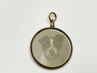 Antique Victorian Picture Photo Locket Ladies Pendant For A Necklace