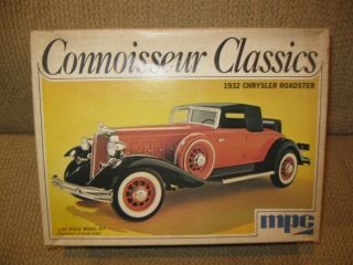 Vintage Mpc 1932 Chrysler Roadster,  C1973: Complete,