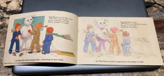 RARE vintage 1925 Buddy Lee Doll Jeans Buddy Lee Drawing Book 4