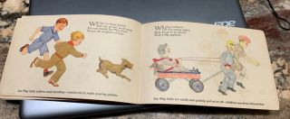 RARE vintage 1925 Buddy Lee Doll Jeans Buddy Lee Drawing Book 6